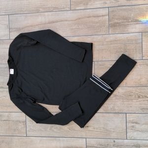 2 Sets of Girls' Rocky Fleece Lined Thermal 2 Piece Set